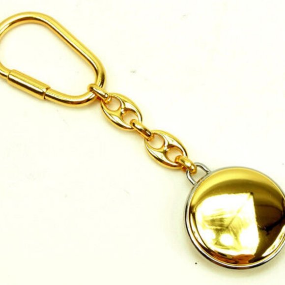 Gucci key ring Key holder Interlocking Gold Woman unisex Authentic Used Y5559 - Picture 5 of 6